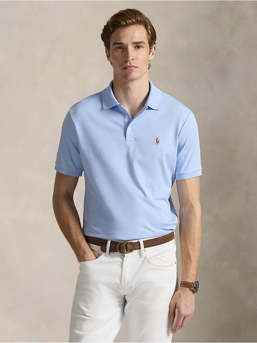 Polo by Ralph Lauren Light Blue Classic Polo Shirt